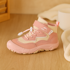 FlexiStep Kinder-Barfußschuhe – Wasserabweisende, minimalistische Outdoor-Schuhe in Rosa