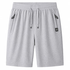 Iron™ Shorts aus Premium-Baumwolle mit kühlender Technologie in Grau