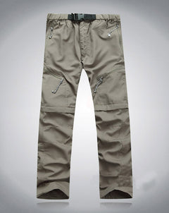 Abzippbare Cargo-Hose für Herren in Khaki