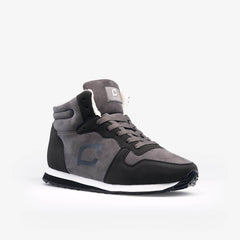 Nereo - Leichter Warmer Fell-Schnee Turnschuh in Grau