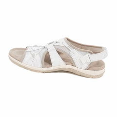 Sandra® | Erschwingliche perfekte Sandalen in Weiß