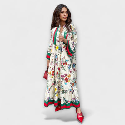 Oriana - Maxikleid mit Blumenmuster