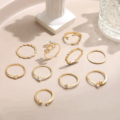 Veronika – Himmelszeichen-Ringset