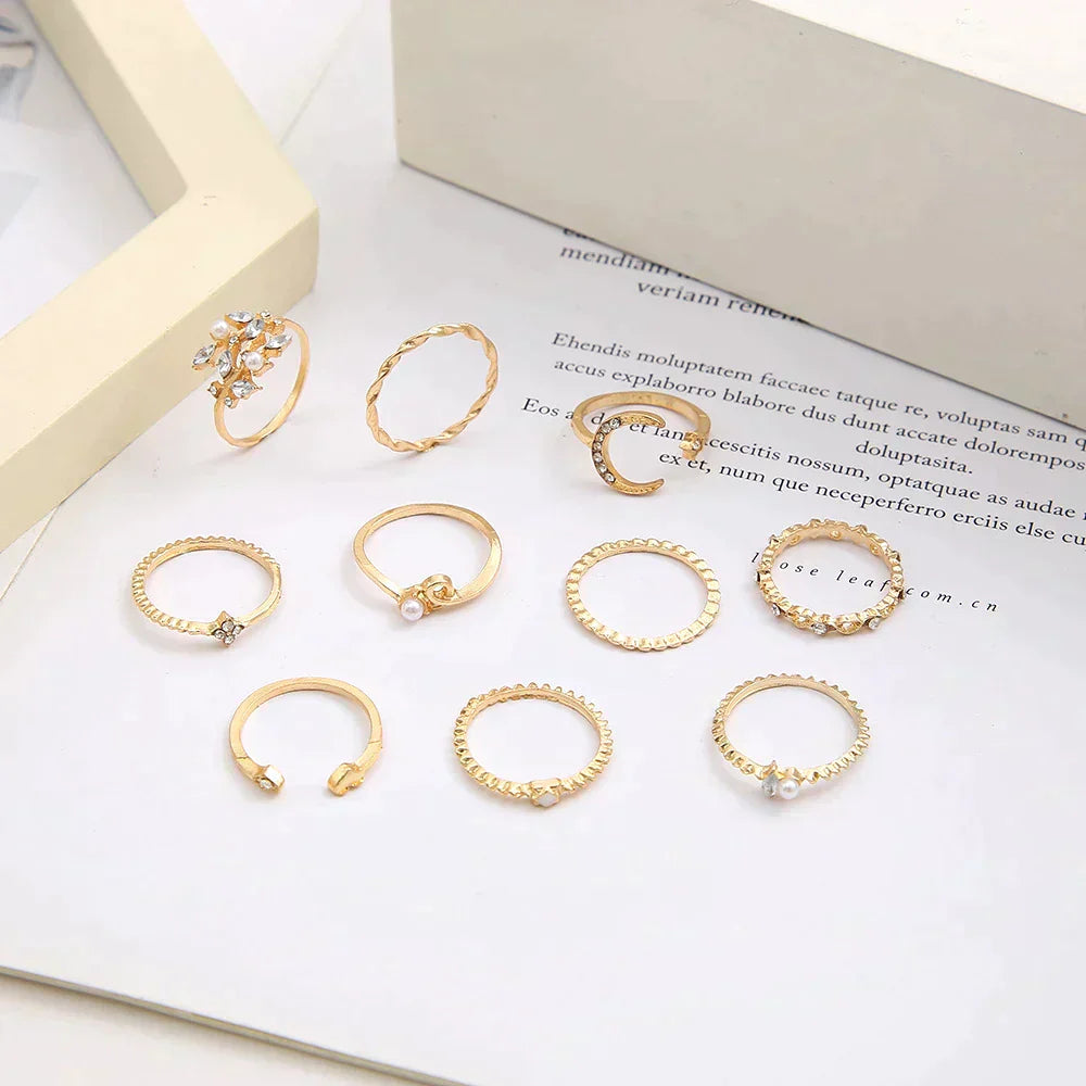 Veronika – Himmelszeichen-Ringset