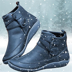 Wasserdichte Stiefelette für Damen in Blau