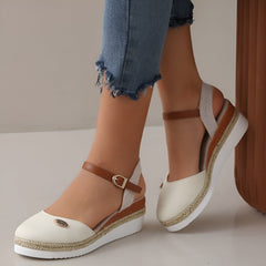 Sandalen Damen – Stilvolle und Bequeme Orthopädischen Sandalen in Weiß