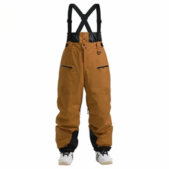 Walter | Warme Schneehose für Herren Winter Outdoor in Braun