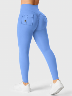 Zerovix | Atmungsaktive Leggings für Damen Sommer Fit in Hellblau