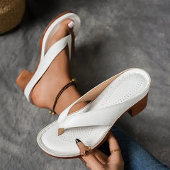 Theresa | Orthopädische Sandalen™ in Weiß (Fast ausverkauft!)