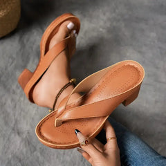 Theresa | Orthopädische Sandalen™ in Braun