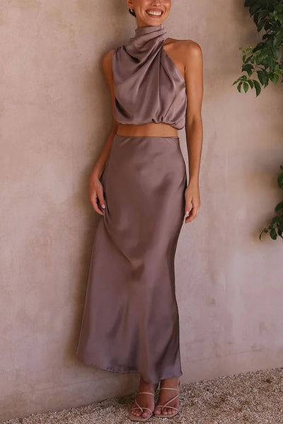 Dagny – Damen Set Aus Rock Und Oberteil Stylisch