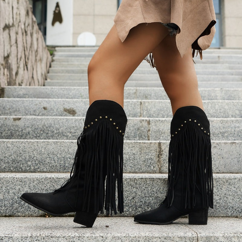 Elegante Cowboystiefel für Damen | Bequem