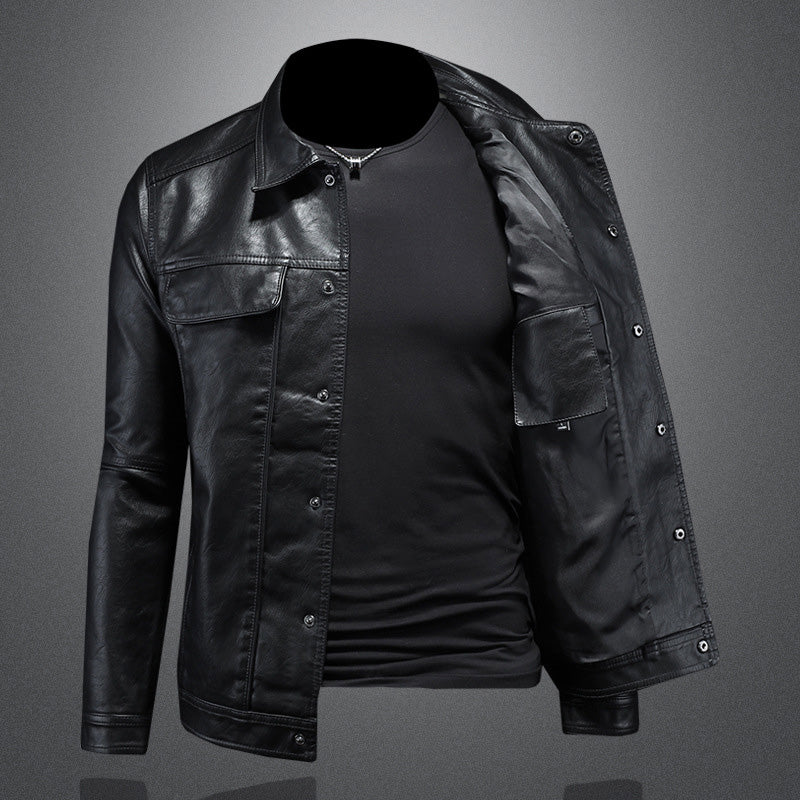 Ben - Biker-Lederjacke
