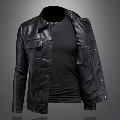 Ben - Biker-Lederjacke