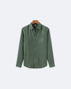 Daniel – Button-Down Hemd Herren Klassisch Modern Elegant in Grün