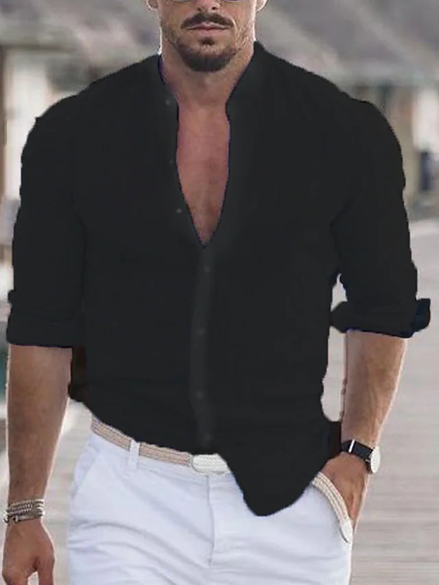 Micheal - Herren Leinenhemd