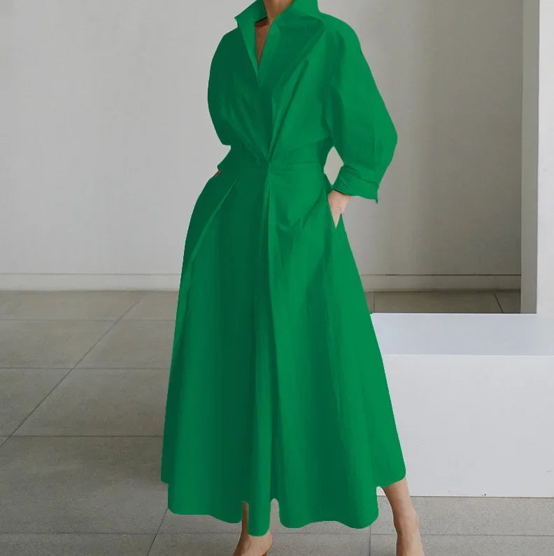 Debora - Sommerkleid Mit V Ausschnitt Für Damen