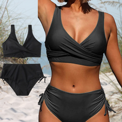 Lexi® | Eleganter Sommerbikini in Schwarz