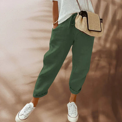 Julia - lässige und elegante leinenhose