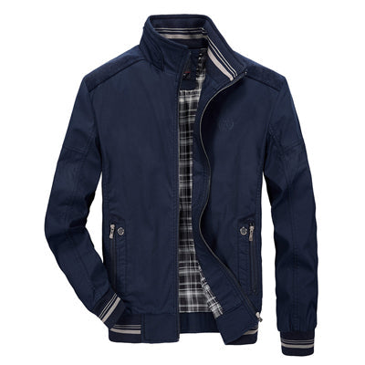 Sommerjacke mit Reissverschluss und Taschen für Männer