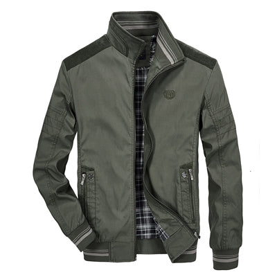 Sommerjacke mit Reissverschluss und Taschen für Männer