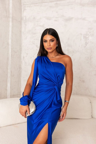Doria - Elegantes Abendkleid Mit Einer Schulter Für Damen