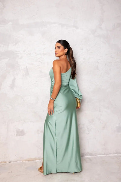 Doria - Elegantes Abendkleid Mit Einer Schulter Für Damen