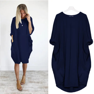 Renate® | Oversize-Kleid mit Taschen
