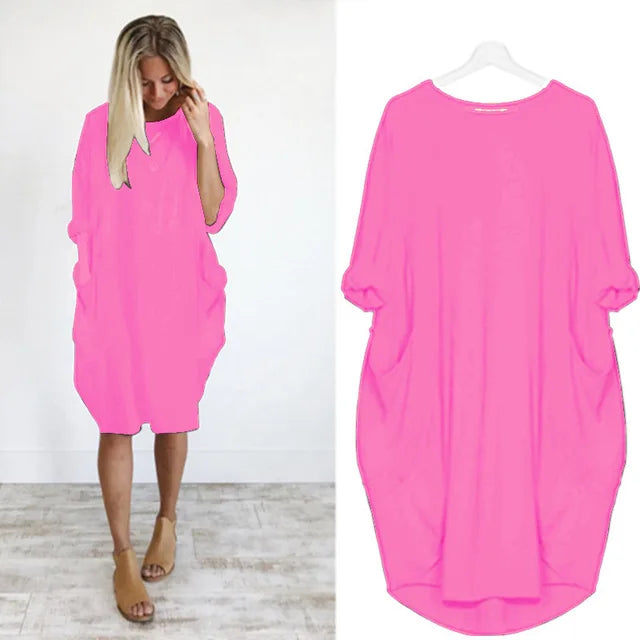 Renate® | Oversize-Kleid mit Taschen