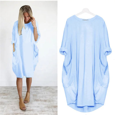 Renate® | Oversize-Kleid mit Taschen