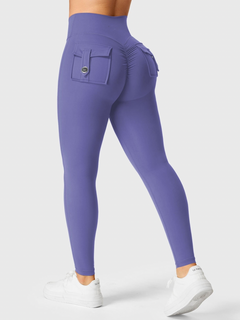 Zerovix | Atmungsaktive Leggings für Damen Sommer Fit in Lila