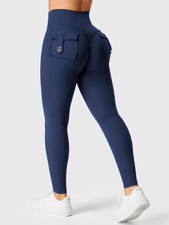 Zerovix | Atmungsaktive Leggings für Damen Sommer Fit in Marineblau