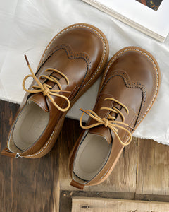 Brinley | Klassische und elegante Winterschuhe in Braun