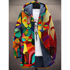 Elandra™ | Luxuriöser künstlerisch inspirierter Cardigan in Multicolor