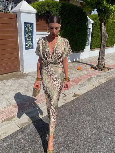 Marleigh - Damenkleid mit V-Ausschnitt