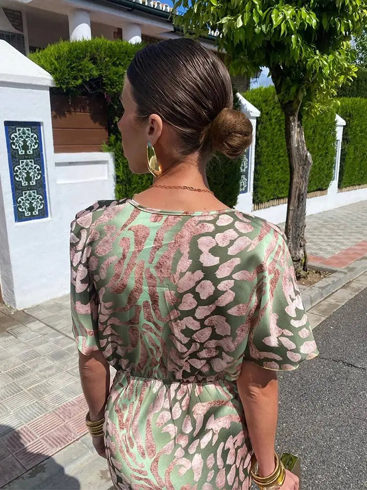 Marleigh - Damenkleid mit V-Ausschnitt