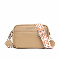 Elegante Damen-Kunsthandtasche – Stilvolles und robustes Design in Khaki