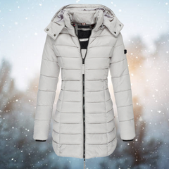 Extra warme & gesteppte Damen-Winterjacke in Grau