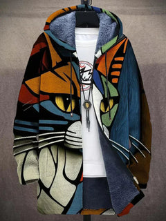 Elouera™ | Luxuriöser künstlerisch inspirierter Cardigan in Mehrfarbig (2)