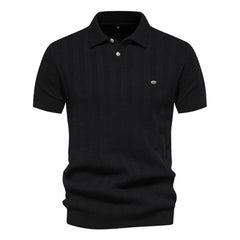 Niklas™ | Stilvolles Premium-Poloshirt in Schwarz