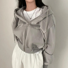 Debora | Schicker und vielseitiger Sommer-Hoodie in Grau