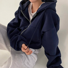 Debora | Schicker und vielseitiger Sommer-Hoodie in Blau