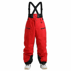 Walter | Warme Schneehose für Herren Winter Outdoor in Rot