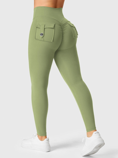 Zerovix | Atmungsaktive Leggings für Damen Sommer Fit in Hellgrün