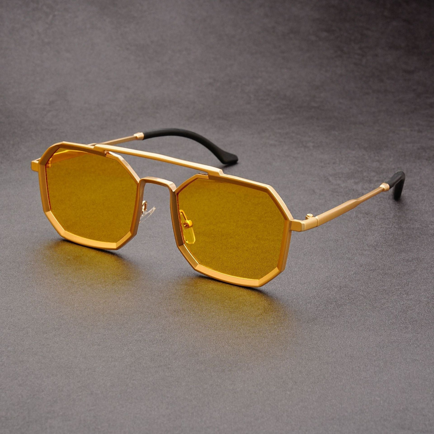 Stilvolle Geometrische Sonnenbrille für Herren | Klassisches Design