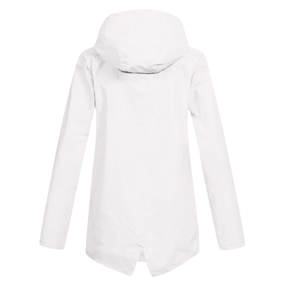 Damen Kapuze Regenjacke | Wasserdichte