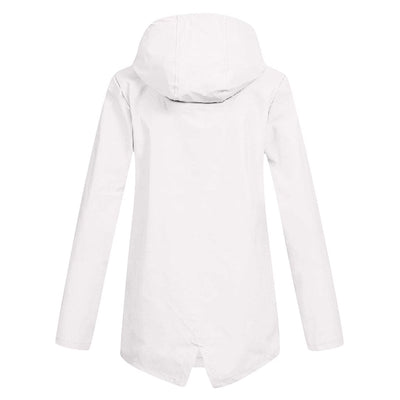 Damen Kapuze Regenjacke | Wasserdichte