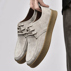 Falko – Herren Wildleder-Sneaker Hochwertig Und Stilvoll in Beige
