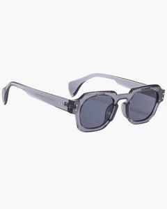 Unisex Retro Sonnenbrille | UV-Schutz in Grau