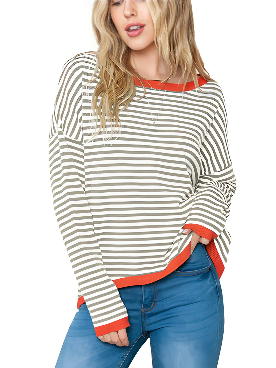 Milanie - Gestreifter Pullover